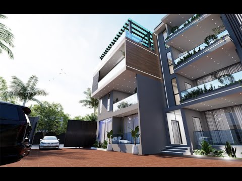 “Inside a Modern (217sqm) Multi-Story Luxury Home Design with Cinema, Gym & Rooftop Terrace