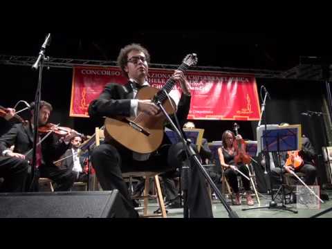 Andrea De Vitis 2 prize winner at the 49th M.Pittaluga guitar competition