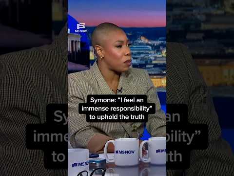 Symone: 'I feel an immense responsibility' to uphold the truth