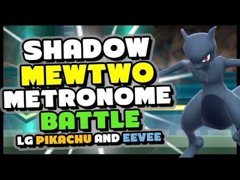 UNLUCKIEST Shadow Mewtwo Metronome Battle With My Sister! - Pokemon Lets Go Pikachu and Eevee
