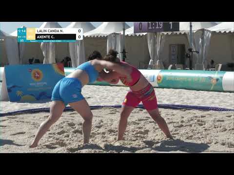 Round 3 Women's BW - +70 kg: N. LALIN CANDA (ESP) v. C. AXENTE (ROU)