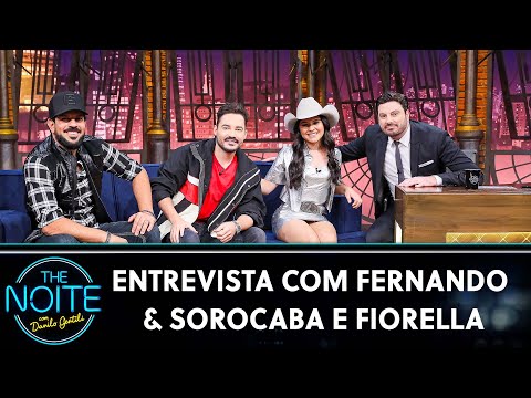 Entrevista com os sertanejos Fernando & Sorocaba e Fiorella | The Noite (22/05/24)
