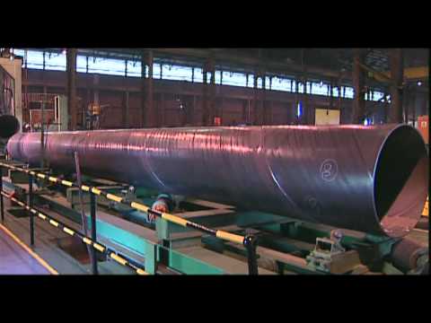 Welded conical pipe