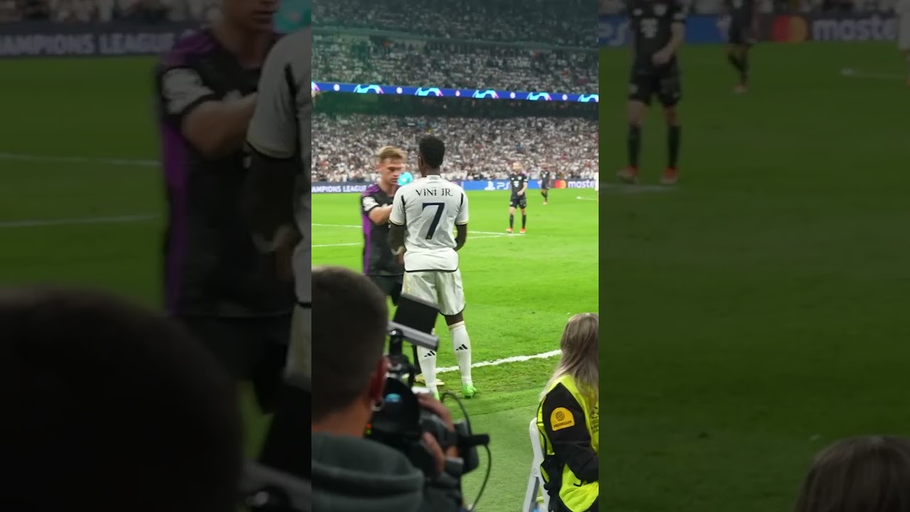 Vinicius Junior winding up Kimmich is EVERYTHING! 🤣 #UCL