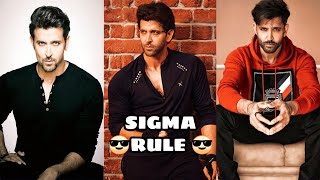 Hrithik😱Roshan ll🔥Sigma Rule🔥ll😎Attitu