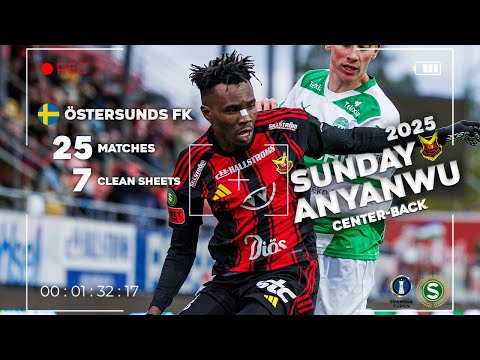 Sunday Anyanwu Highlights Östersunds FK | Superettan 2025 & Svenska Cupen 2026