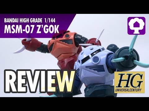 HGUC 1/144 Z'Gok Review - Hobby Clubhouse | 0079 One Year War Zeon Gunpla and Gundam Model