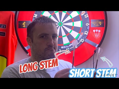 How different stem lengths affect a dart