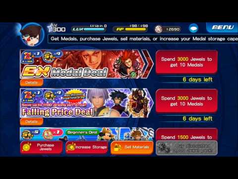 Kingdom Hearts Union X pull videos in a nutshell