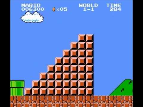 GSCentral.org - Super Mario Bros. - Walkthrough Solid Objects "YANIES" Game Genie