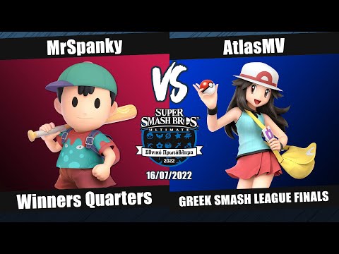 GSL22F - WQ - MrSpanky (Ness) vs AtlasMV (Pokémon Trainer) - Super Smash Bros. Ultimate