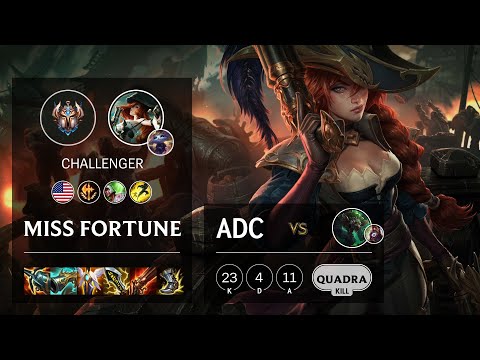 Miss Fortune ADC vs Twitch - NA Challenger Patch 11.13