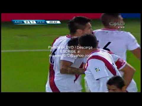 Argentina 3 Peru 1 Clasificatorias Brasil 2014  en Baires 2013 Partido Completo en DVD Descarga