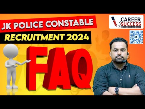 Jkp Constable Recruitment 2024 || Frequently Asked Questions | Imp for all @CareerSuccessJammu