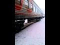 Поезд Печора-Сыктывкар ст.Эжва 