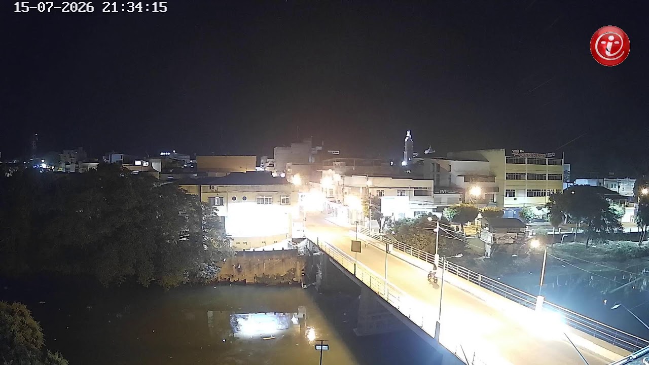 Live webcam view of Puente Mauá y Río Itabapoana