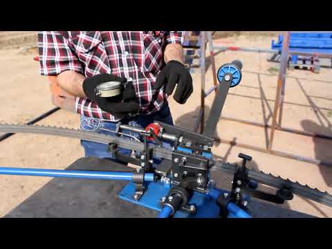 Разводное устройство TWE 2 для ленточных пил, разводной станок МГ-2 для ленточных пилорам