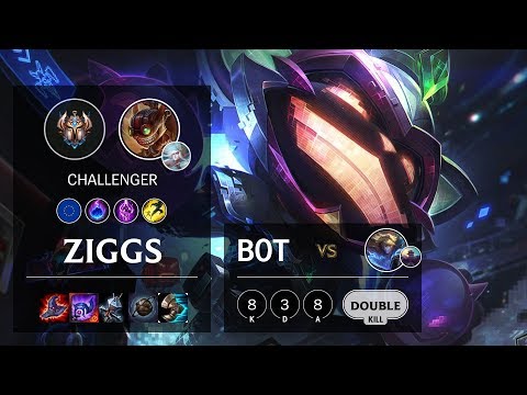 Ziggs Bot vs Ezreal - EUW Challenger Patch 10.8