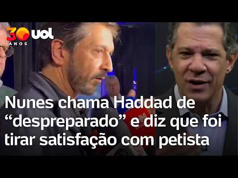 Debate na Band: Ricardo Nunes chama Haddad de ‘despreparado’ e diz que foi tirar satisfação