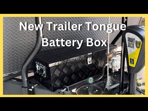 New RV Trailer Tongue Box