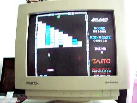 Arkanoid playing - demo