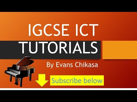 IGCSE ICT February March 2017 Paper 21 Presentation Part 1