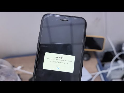 iPhone SE cannot run Fortnite ❌