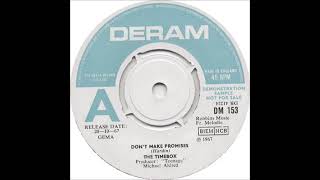 Timebox - Don't Make Promises video