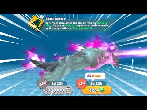 GOT BEHEMOTH 85% OFF (JAWSOME DISCOUNT) - Hungry Shark Evolution
