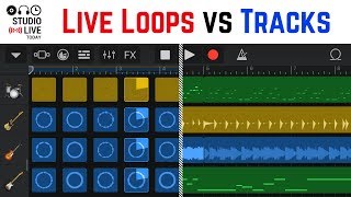 Video thumbnail for How to use Live Loops and Tracks view in GarageBand iOS? (iPad/iPhone) by Pete Johns - Studio Live Today