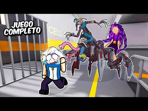 ESCAPA DE LA PRISION DE POPPY PLAYTIME 5 COMPLETO (POPPY PLAYTIME BARRY'S PRISON RUN ROBLOX)