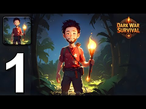 Dark War Survival - Gameplay Walkthrough Part 1 - Tutorial Chapter 1 & 2 (iOS, Android)