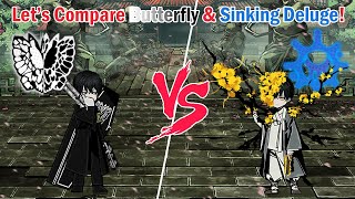 [Limbus Company] Butterfly VS Sinking Deluge Comparison - Sinking Team Showcase