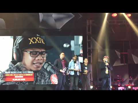 Flict-G, Dello, Curse One Smugglaz won Silver Wishclusive Elite Circle (25M views) #WishMusicAwards