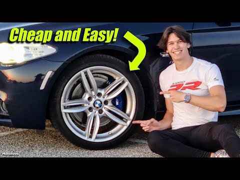 DIY Blue Brake Calipers for BMW F10! | 535i Build pt.7