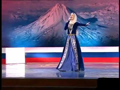 Chechen Girl Sings Armenian Patriotic Song Hay Qajer Heda Hamzatova Russian:Armenian Festival