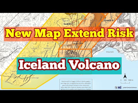 Grindavík: New Risk Assessment Map Extend Danger Zone, Iceland, Earthquake,Volcano, Hazard,Fractures