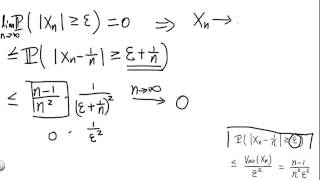 Convergence in Probability and in the Mean Part 1