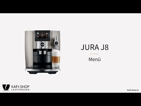 JURA J8 (Modell 2023) Menü