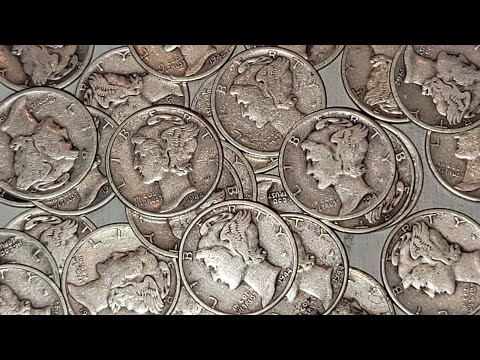 ANOTHER EPIC #SILVER SCORE.... with a mini hunt. #MERCURYDIME GALORE!!! You NEED to see this! #COIN