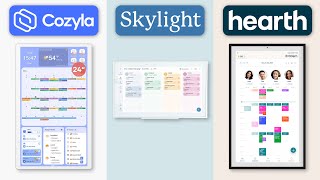 Cozyla vs Skylight vs Hearth 2025 – Which Smart Calendar Wins?