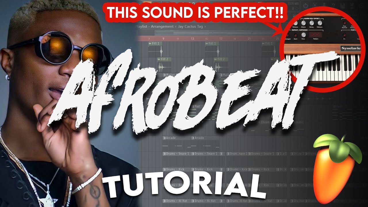 MAKING AN AFROBEAT FROM SCRATCH! (Afrobeat Tutorial - FL Studio)