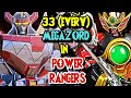 33 Every Megazord In The Power Rangers Franchise Explored