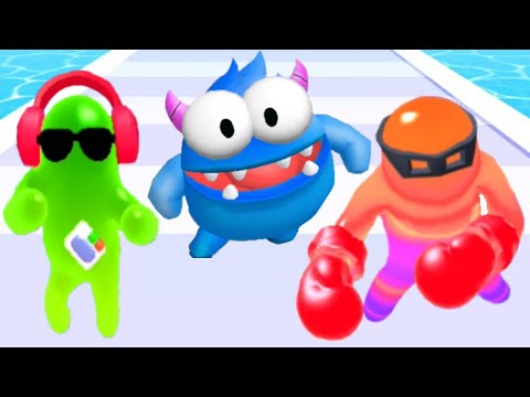 JOIN BLOB CLASH 3D vs GIANT BLOB vs JELLY RUNNER 3D