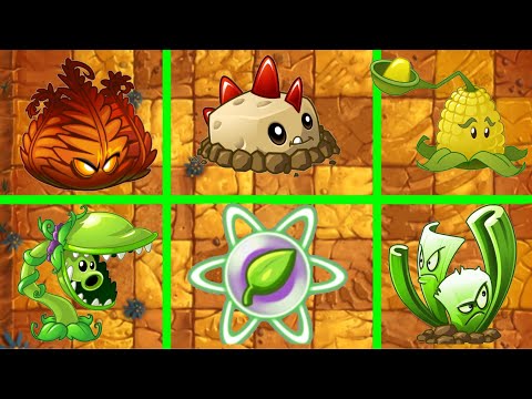 Team Green vs Yellow Pvz 2 Team Plant Vs Team Plant - Who Will Win?