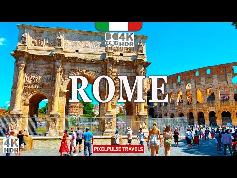 Rome | Italy Walking Tour in 4K 60fps ☀️🇮🇹 Ultimate Travel Guide