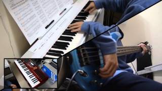 Uwa!! So Temperate♫  by Toby Fox from Undertale (Piano, Bass, and "Percussion" Cover)