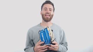 Video thumbnail: Easton Pro Series 11" Kevin Pillar Youth Baseball Glove: PY1100
