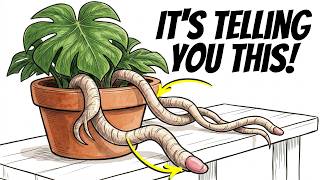 If Your Monstera Has Aerial Roots, It's Trying To Tell You This