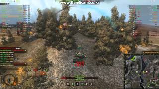 T-54 언덕을 이용한 플레이